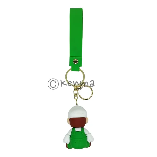 __Cute_Sitting_Green_Mario_3D_Lanyard_Keychain_With_Charms_For_Keys,Bags_&_Birthday_Return_Gifts_For_Girls_Boys_Keyrings_Model_7