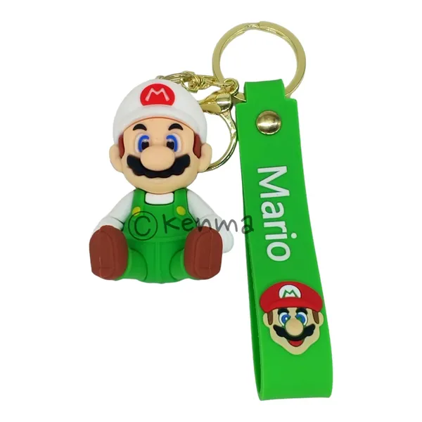 __Cute_Sitting_Green_Mario_3D_Lanyard_Keychain_With_Charms_For_Keys,Bags_&_Birthday_Return_Gifts_For_Girls_Boys_Keyrings_Model_7