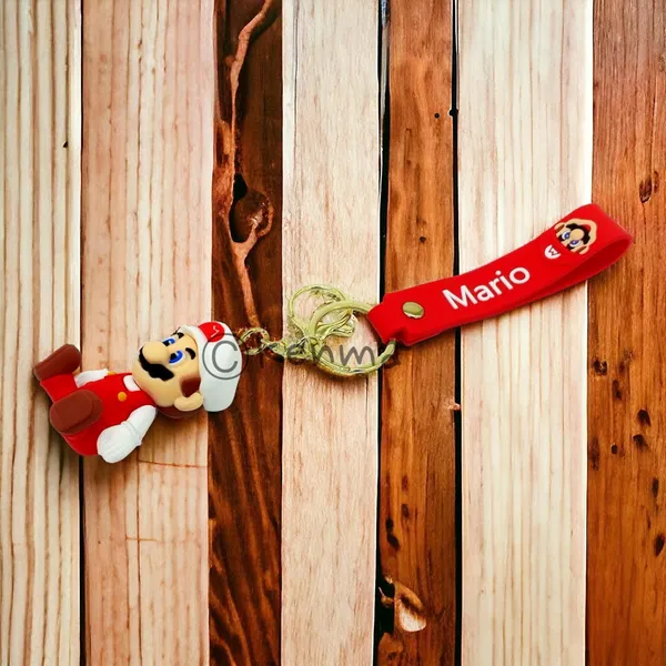 __Cute_Sitting_Red_Mario_3D_Lanyard_Keychain_With_Charms_For_Keys,Bags_&_Birthday_Return_Gifts_For_Girls_Boys_Keyrings_Model_8