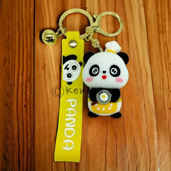 __Cute_Yellow_Panda_Cooking_Chef_3D_Lanyard_Keychain_With_Charms_For_Keys,Bags_&_Birthday_Return_Gifts_For_Girls_Boys_Keyrings