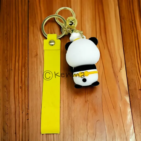 __Cute_Yellow_Panda_Cooking_Chef_3D_Lanyard_Keychain_With_Charms_For_Keys,Bags_&_Birthday_Return_Gifts_For_Girls_Boys_Keyrings