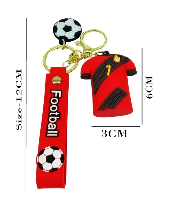 __Red_Kevin_De_Bruyane_3D_Lanyard_Jersey_Keychain_With_Charms_For_Keys,Bags_&_Birthday_Return_Gifts_For_Girls_Boys_Keyrings
