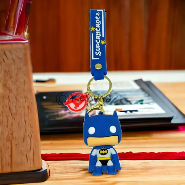 __3D_Cute_Blue_Lanyard_Keychain_With_Charms_For_Keys,Bags_&_Birthday_Return_Gifts_For_Girls_Boys_Keyrings