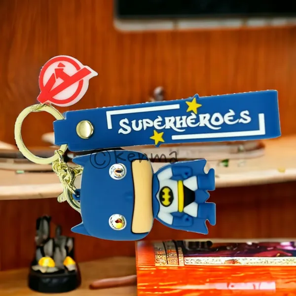 __3D_Cute_Blue_Lanyard_Keychain_With_Charms_For_Keys,Bags_&_Birthday_Return_Gifts_For_Girls_Boys_Keyrings