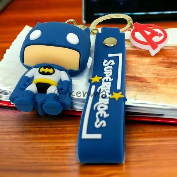 __3D_Cute_Blue_Lanyard_Keychain_With_Charms_For_Keys,Bags_&_Birthday_Return_Gifts_For_Girls_Boys_Keyrings