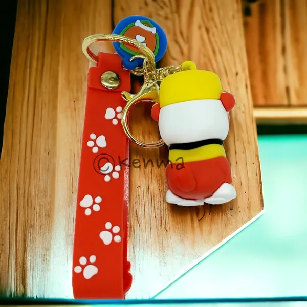 __3D_Cute_Rubble_Model_2_Lanyard_Keychain_With_Charms_For_Keys,Bags_&_Birthday_Return_Gifts_For_Girls_Boys_Keyrings