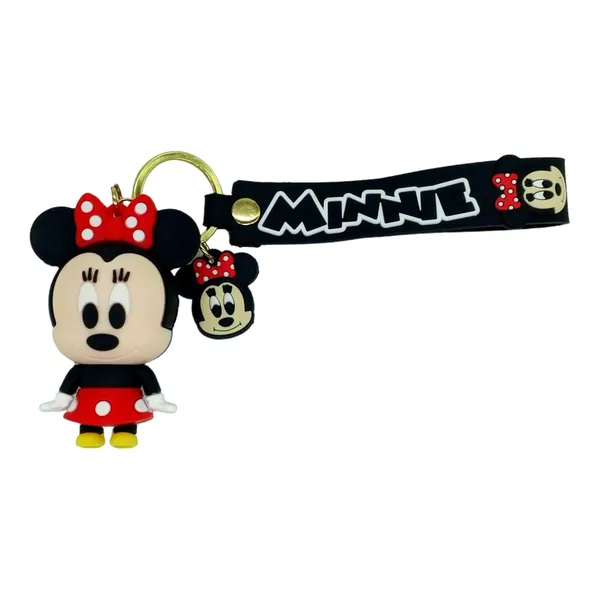 __3D_Minnie_Mouse_Lanyard_Keychain_With_Charms_For_Keys,Bags_&_Birthday_Return_Gifts_For_Girls_Boys_Keyrings