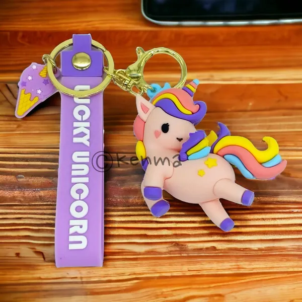 __3D_Pink_Unicorn_Lanyard_Keychain_With_Charms_For_Keys,Bags_&_Birthday_Return_Gifts_For_Girls_Boys_Keyrings