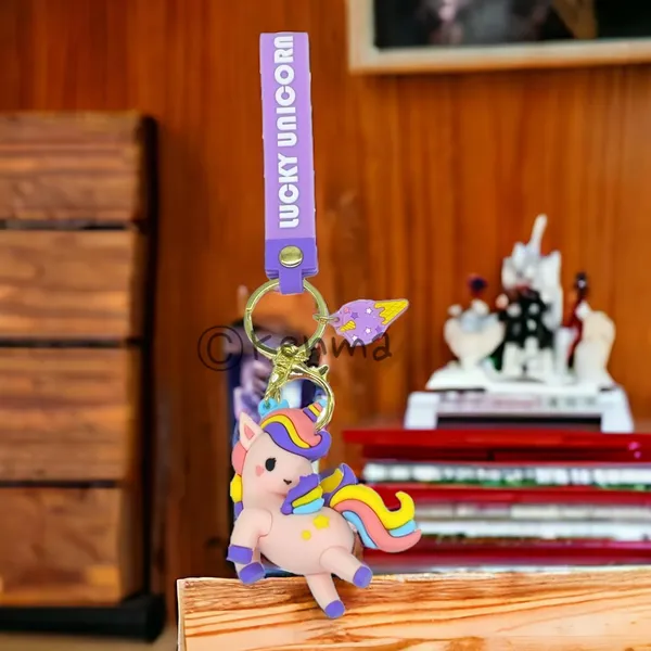 __3D_Pink_Unicorn_Lanyard_Keychain_With_Charms_For_Keys,Bags_&_Birthday_Return_Gifts_For_Girls_Boys_Keyrings