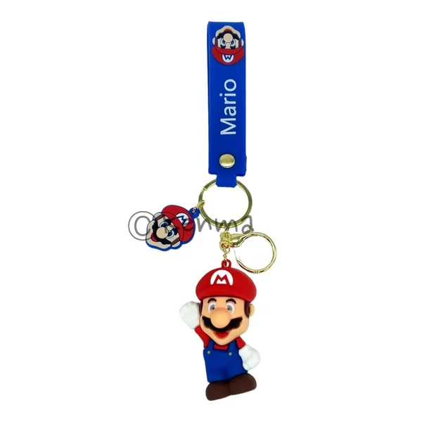 __Cute_Red_Mario_Standie_3D_Lanyard_Keychain_With_Charms_For_Keys,Bags_&_Birthday_Return_Gifts_For_Girls_Boys_Keyrings