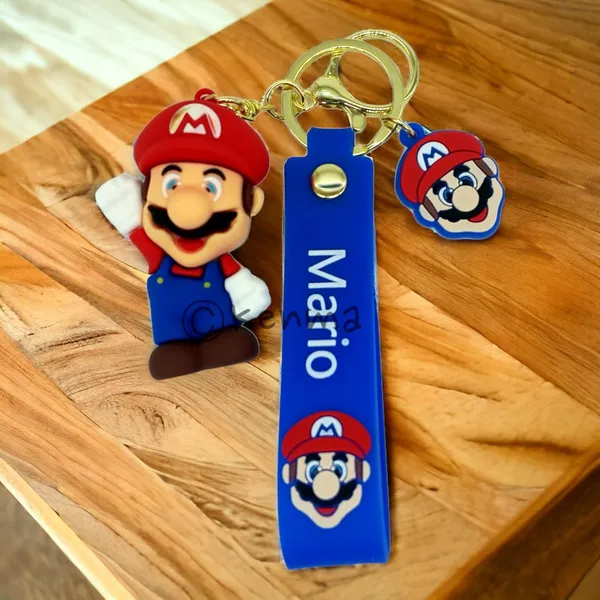 __Cute_Red_Mario_Standie_3D_Lanyard_Keychain_With_Charms_For_Keys,Bags_&_Birthday_Return_Gifts_For_Girls_Boys_Keyrings