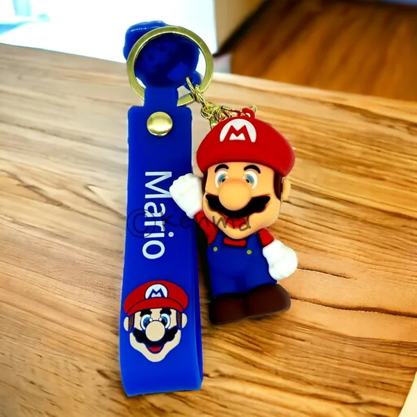 __Cute_Red_Mario_Standie_3D_Lanyard_Keychain_With_Charms_For_Keys,Bags_&_Birthday_Return_Gifts_For_Girls_Boys_Keyrings
