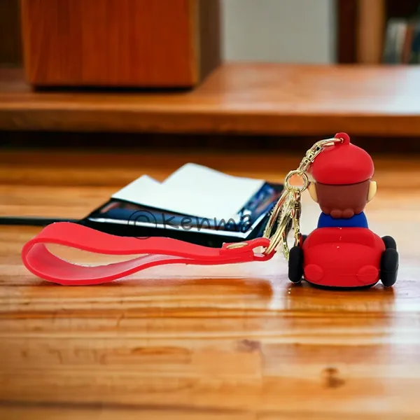 __Cute_3D_Super_Mario_Brother_Game_With_Red_Lanyard_Keychain_With_Charms_For_Keys,Bags_&_Birthday_Return_Gifts_Model_2