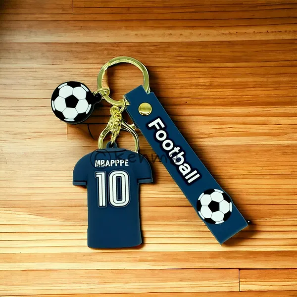 __Cute_Kylian_Mbappe_Jersey_3D_Lanyard_Keychain_With_Charms_For_Keys,Bags_&_Birthday_Return_Gifts_For_Girls_Boys_Model_2