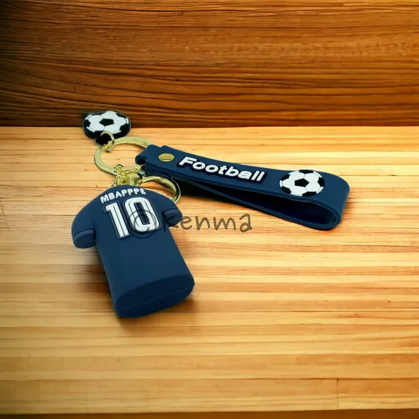 __Cute_Kylian_Mbappe_Jersey_3D_Lanyard_Keychain_With_Charms_For_Keys,Bags_&_Birthday_Return_Gifts_For_Girls_Boys_Model_2