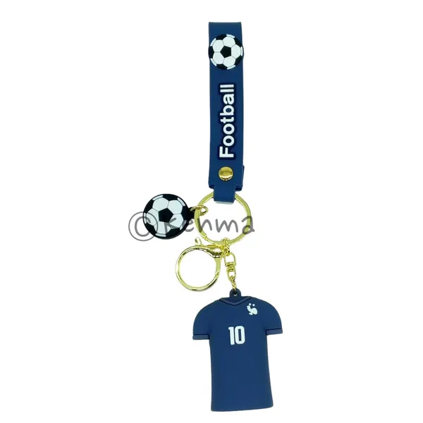 __Cute_Kylian_Mbappe_Jersey_3D_Lanyard_Keychain_With_Charms_For_Keys,Bags_&_Birthday_Return_Gifts_For_Girls_Boys_Model_2