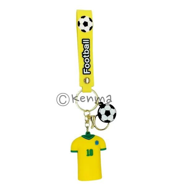 __Cute_Neymar_Jr_Yellow_Jersey_3D_Lanyard_Keychain_With_Charms_For_Keys,Bags_&_Birthday_Return_Gifts_For_Girls_Boys_Keyrings