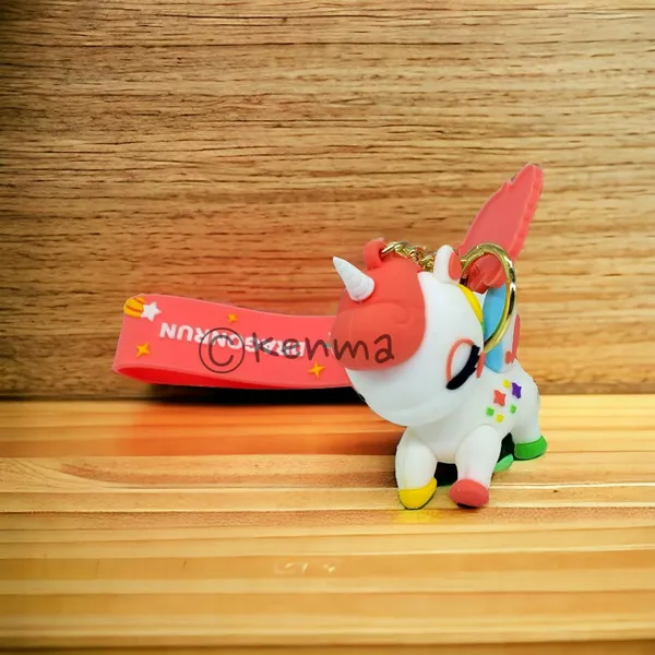 __Cute_Pink_Unicorn_Lanyard_Keychain_With_Charms_For_Keys,Bags_&_Birthday_Return_Gifts_For_Girls_Boys_Keyrings_Model_2