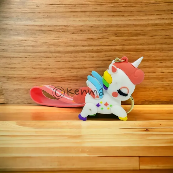 __Cute_Pink_Unicorn_Lanyard_Keychain_With_Charms_For_Keys,Bags_&_Birthday_Return_Gifts_For_Girls_Boys_Keyrings_Model_2