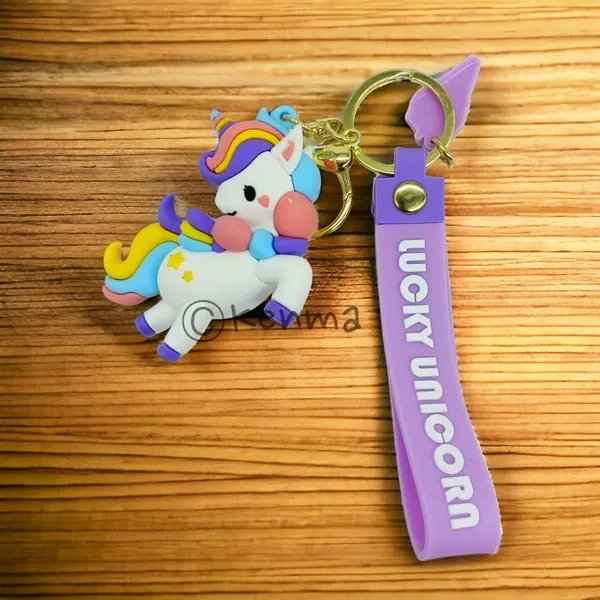 __Cute_Purple_Unicorn_Lanyard_Keychain_With_Charms_For_Keys,Bags_&_Birthday_Return_Gifts_For_Girls_Boys_Keyrings