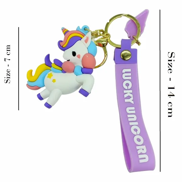 __Cute_Purple_Unicorn_Lanyard_Keychain_With_Charms_For_Keys,Bags_&_Birthday_Return_Gifts_For_Girls_Boys_Keyrings