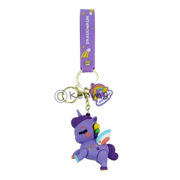 __Cute_Purple_Unicorn_Lanyard_Keychain_With_Charms_For_Keys,Bags_&_Birthday_Return_Gifts_For_Girls_Boys_Keyrings_Model_2
