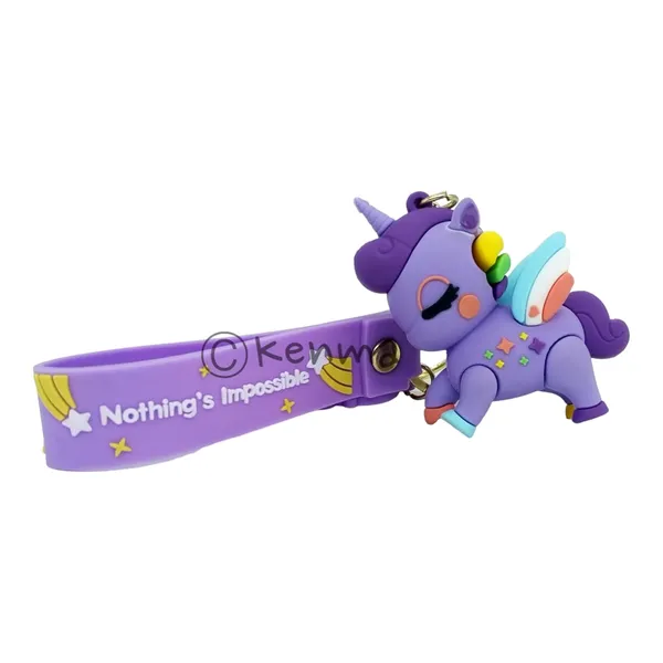 __Cute_Purple_Unicorn_Lanyard_Keychain_With_Charms_For_Keys,Bags_&_Birthday_Return_Gifts_For_Girls_Boys_Keyrings_Model_2