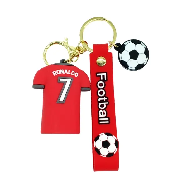 __Cute_Ronaldo_Red_Jersey_3D_Lanyard_Keychain_With_Charms_For_Keys,Bags_&_Birthday_Return_Gifts_For_Girls_Boys_Keyrings