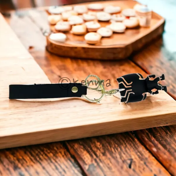 Black_Panther_Cute_3D_Lanyard_Rubber_Keychain_Lanyard_Charm_Keyring
