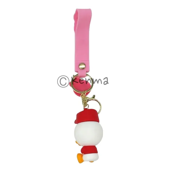 Cute_3D_Huey_Duck_From_Duck_Tails_Lanyard_Rubber_Keychain_Lanyard_Charm