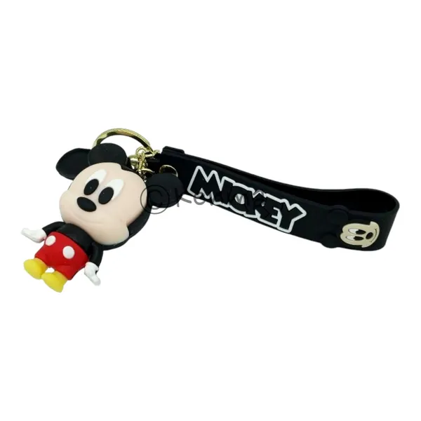 Cute_3D_Mickey_Mouse_Cute_3D_Lanyard_Rubber_Keychain_Lanyard_Charm_Keyring