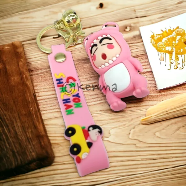 Cute_3D_Shinchan_Wearing_Pink_Crocodile_Outfit_Keychain_Lanyard_Charm_Keyring