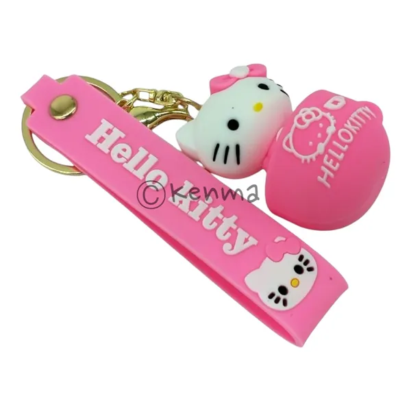 Cute_Pink_Hello_Kitty_Inside_Of_Cup_Lanyard_Rubber_Keychain_Lanyard_Charm