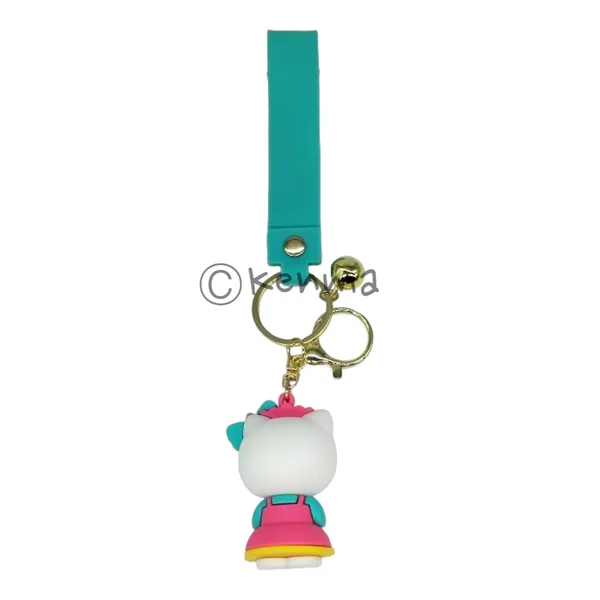 Cute_Sky_Blue_With_Pink_Crown_3D_Hello_Kitty_Lanyard_Rubber_Keychain_Lanyard_Charm