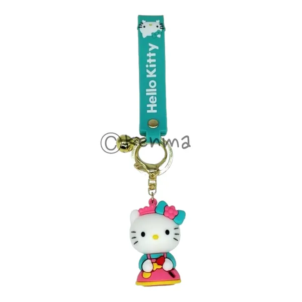 Cute_Sky_Blue_With_Pink_Crown_3D_Hello_Kitty_Lanyard_Rubber_Keychain_Lanyard_Charm