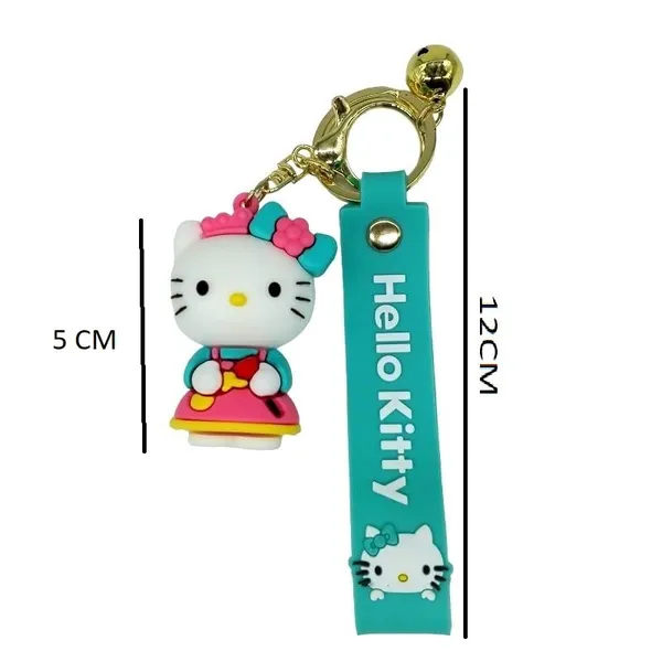 Cute_Sky_Blue_With_Pink_Crown_3D_Hello_Kitty_Lanyard_Rubber_Keychain_Lanyard_Charm