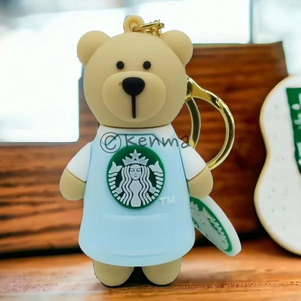 Cute_Star_3D_Blue_Bear_Lanyard_Rubber_Keychain_Lanyard_Charm_Keyring