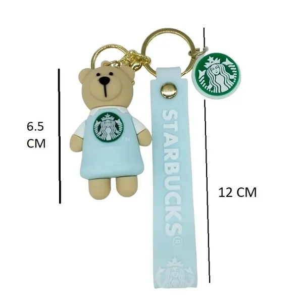 Cute_Star_3D_Blue_Bear_Lanyard_Rubber_Keychain_Lanyard_Charm_Keyring