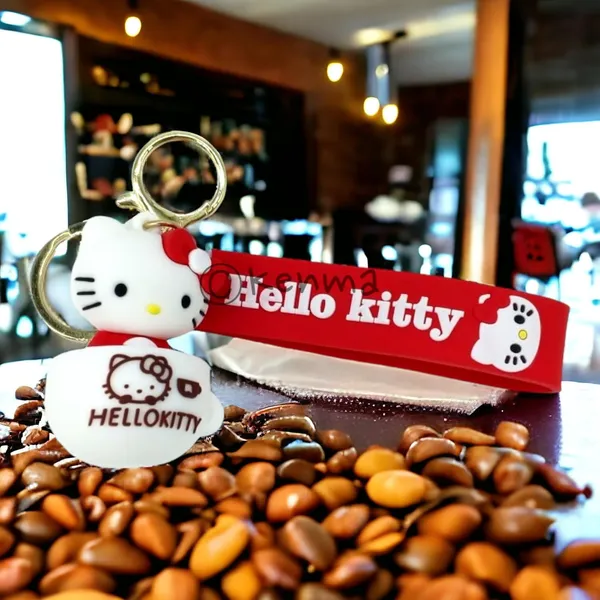 Cute_White_Hello_Kitty_Inside_Of_Cup_Lanyard_Rubber_Keychain_Lanyard_Charm_Keyring
