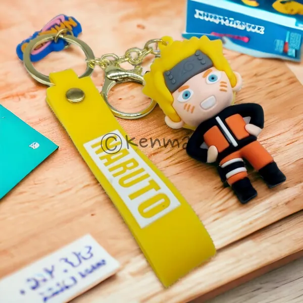 Hand_Folding_3D_Standing_Lanyard_Rubber_Keychain_Lanyard_Charm_Keyring
