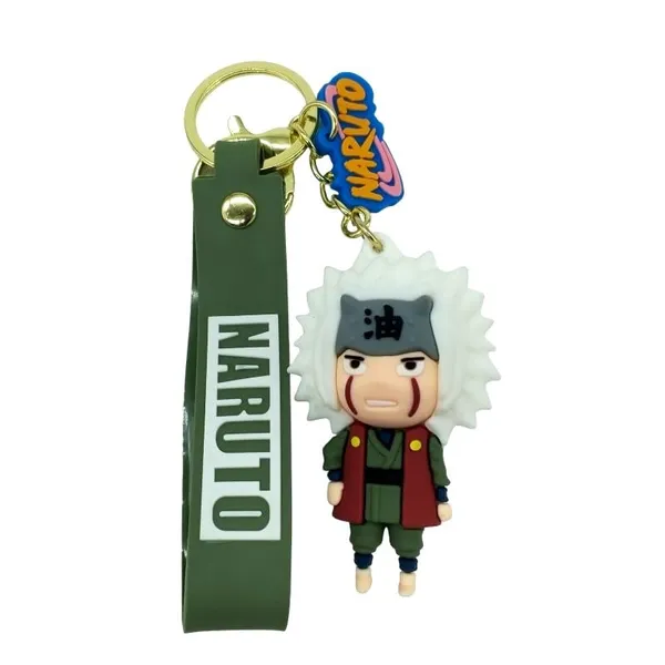 Jiraya_3D_Lanyard_Rubber_Keychain_Lanyard_Charm_Keyring