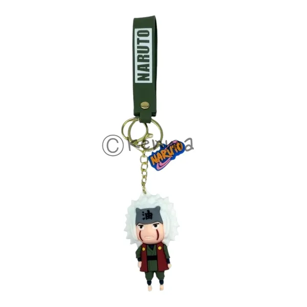 Jiraya_3D_Lanyard_Rubber_Keychain_Lanyard_Charm_Keyring