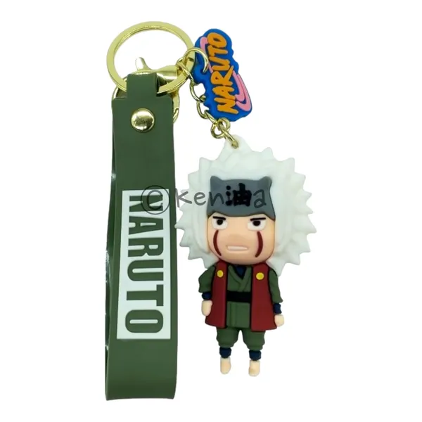 Jiraya_3D_Lanyard_Rubber_Keychain_Lanyard_Charm_Keyring