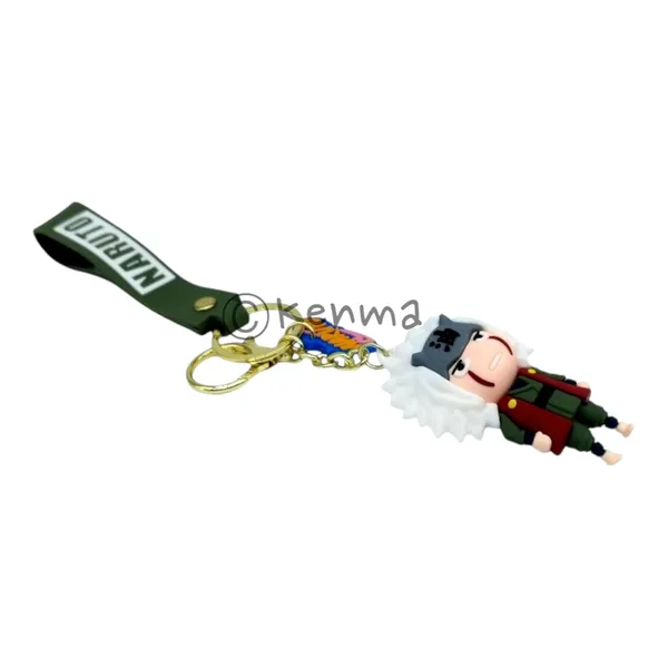Jiraya_3D_Lanyard_Rubber_Keychain_Lanyard_Charm_Keyring