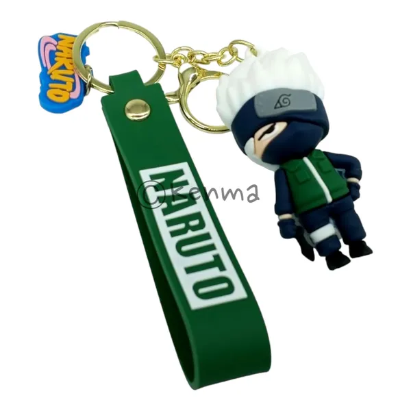 Kakashi_3D_Lanyard_Rubber_Keychain_Lanyard_Charm_Keyring