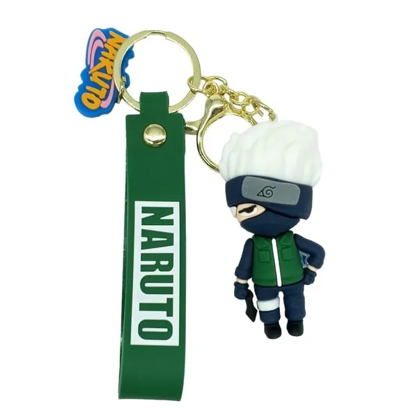 Kakashi_3D_Lanyard_Rubber_Keychain_Lanyard_Charm_Keyring