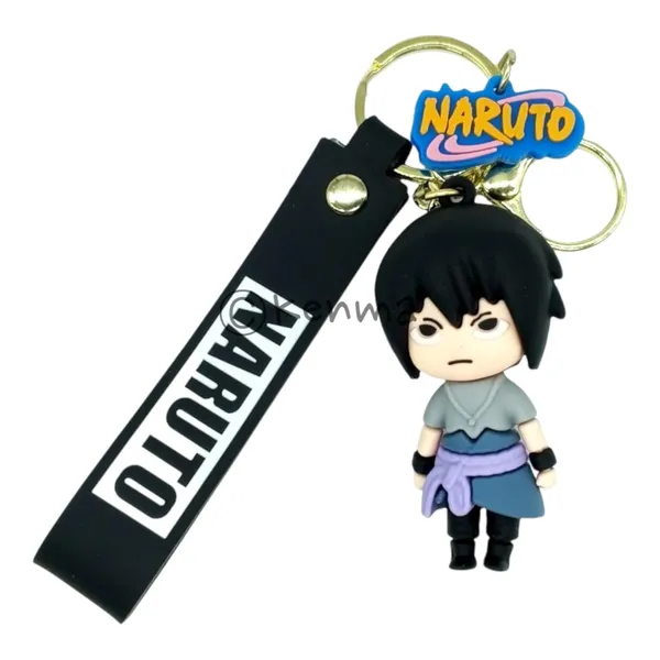 Sasuke_3D_Lanyard_Rubber_Keychain_Lanyard_Charm_Keyring