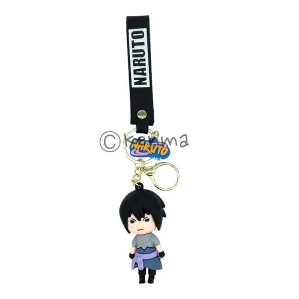 Sasuke_3D_Lanyard_Rubber_Keychain_Lanyard_Charm_Keyring