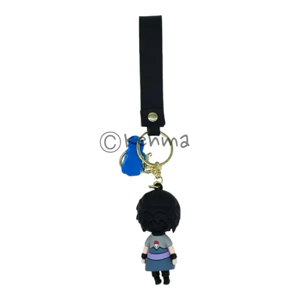 Sasuke_3D_Lanyard_Rubber_Keychain_Lanyard_Charm_Keyring