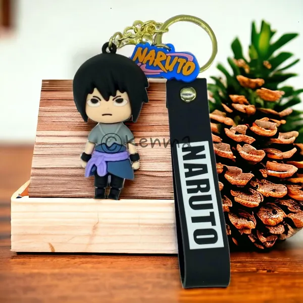 Sasuke_3D_Lanyard_Rubber_Keychain_Lanyard_Charm_Keyring
